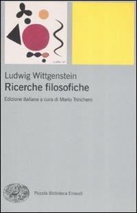 Ricerche filosofiche - Ludwig Wittgenstein - copertina