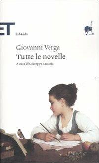 Tutte le novelle - Giovanni Verga - copertina