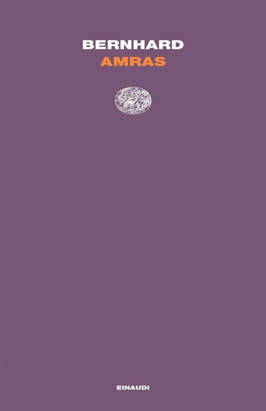 Amras - Thomas Bernhard - copertina