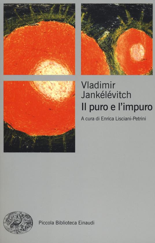Il puro e l'impuro - Vladimir Jankélévitch - copertina