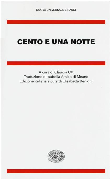 Cento e una notte - Anonimo - copertina