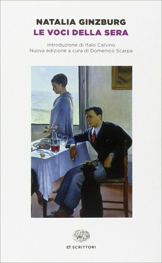 Le voci della sera - Natalia Ginzburg - copertina