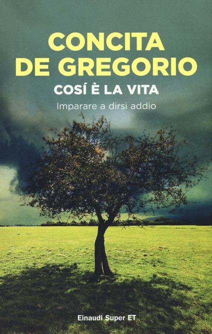 Così è la vita. Imparare a dirsi addio - Concita De Gregorio - copertina