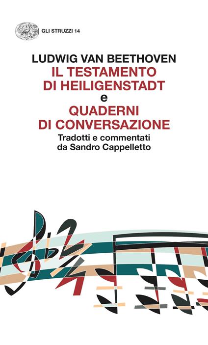 Il Testamento di Heiligenstadt e Quaderni di conversazione - Ludwig van Beethoven - copertina