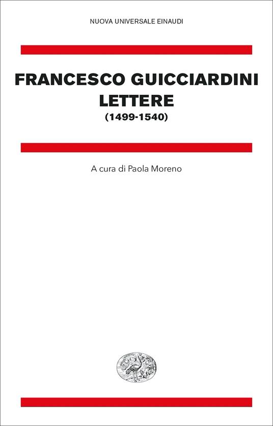 Lettere (1499-1540) - Francesco Guicciardini - copertina