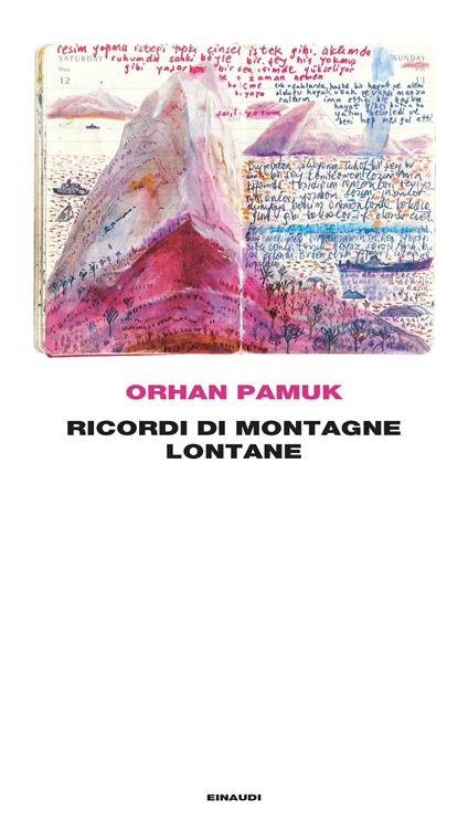 Ricordi di montagne lontane - Orhan Pamuk - copertina