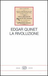 La rivoluzione - Edgar Quinet - copertina