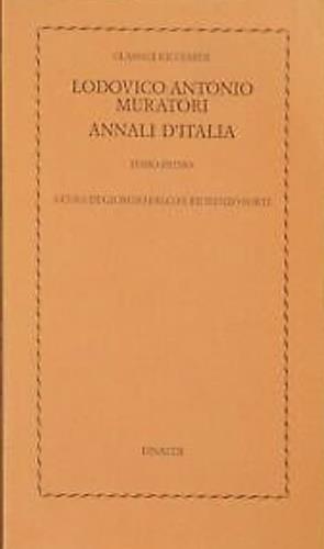 Annali d'Italia. Scelta - Lodovico Antonio Muratori - copertina