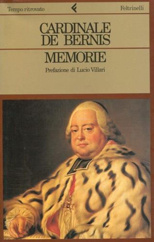 Memorie - Francois J. Bernis - copertina