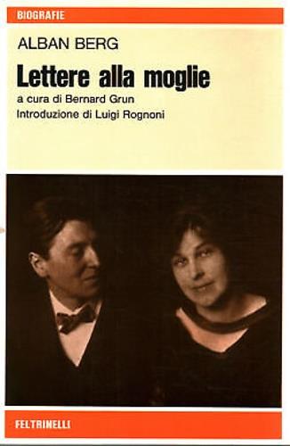 Lettere alla moglie - Alban Berg - copertina