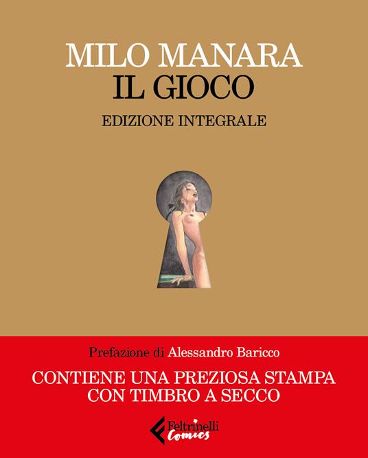 Il gioco. Edizione integrale - Milo Manara - copertina