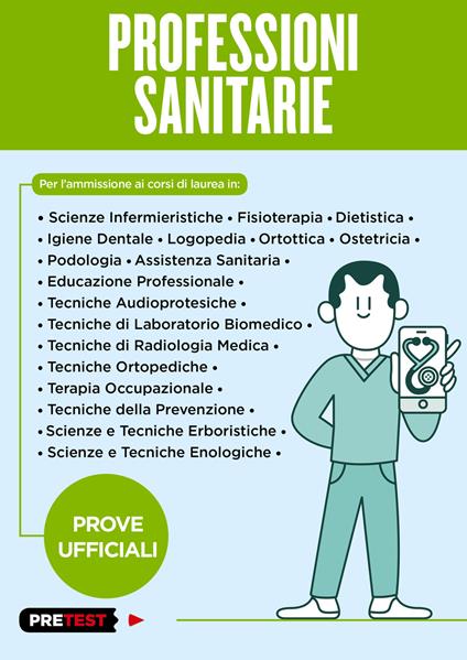 Professioni sanitarie. Prove ufficiali - copertina