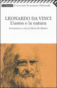 L' uomo e la natura - Leonardo da Vinci - copertina