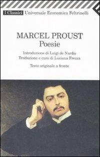 Poesie. Testo originale a fronte - Marcel Proust - copertina