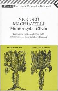 Mandragola-Clizia - Niccolò Machiavelli - copertina