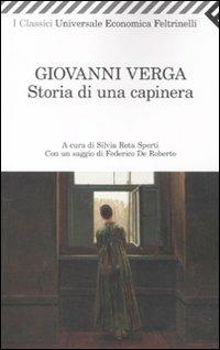 Storia di una capinera - Giovanni Verga - copertina