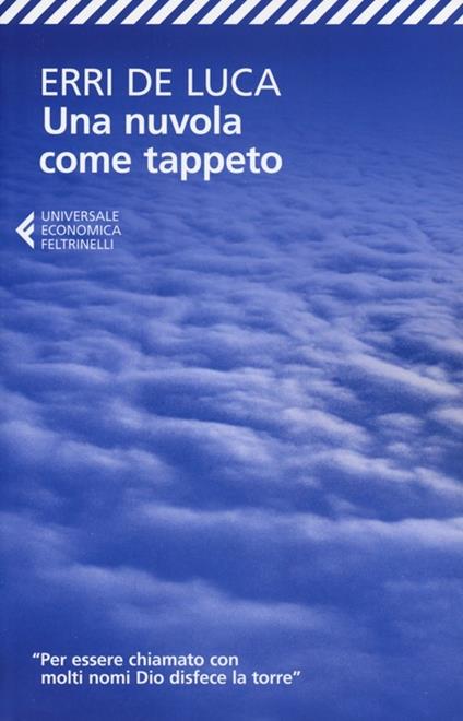 Una nuvola come tappeto - Erri De Luca - copertina