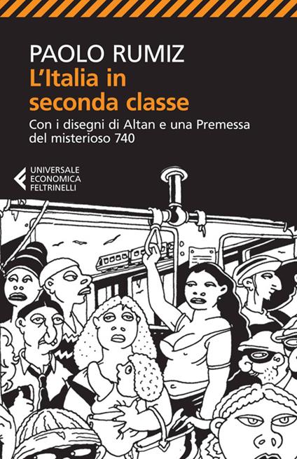 L'Italia in seconda classe - Paolo Rumiz - copertina