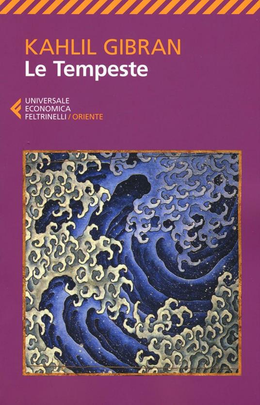 Le tempeste - Kahlil Gibran - copertina