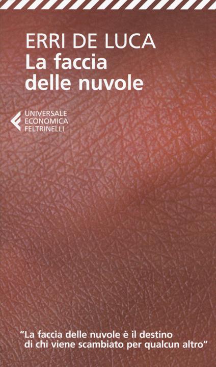 La faccia delle nuvole - Erri De Luca - copertina