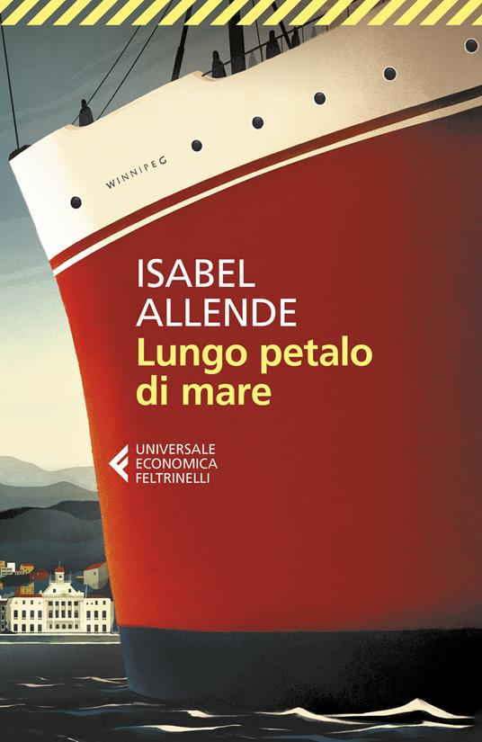 Lungo petalo di mare - Isabel Allende - copertina