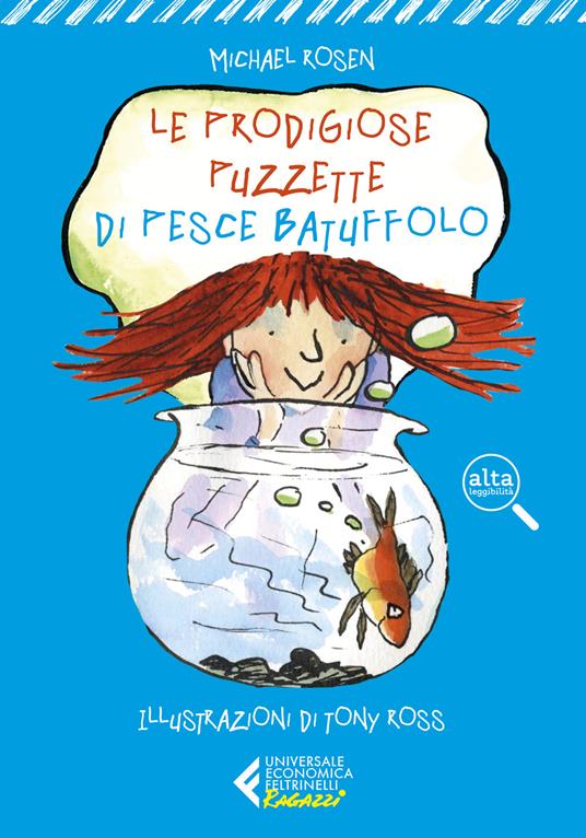 Le prodigiose puzzette di Pesce Batuffolo. Ediz. ad alta leggibilità - Michael Rosen - copertina