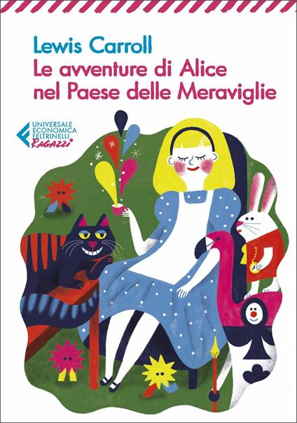 Le avventure di Alice nel paese delle meraviglie - Lewis Carroll - copertina