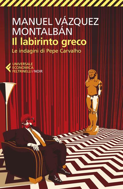 Il labirinto greco - Manuel Vázquez Montalbán - copertina