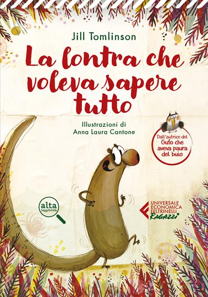 La lontra che voleva sapere tutto - Jill Tomlinson - copertina