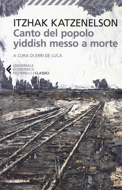 Canto del popolo yiddish messo a morte - Yitzhak Katzenelson - copertina