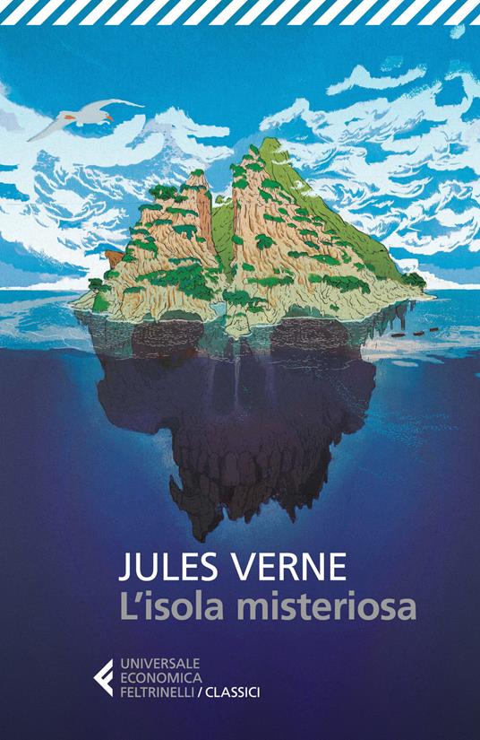 L' isola misteriosa - Jules Verne - copertina