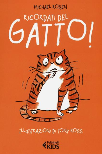 Ricordati del gatto! - Michael Rosen - copertina