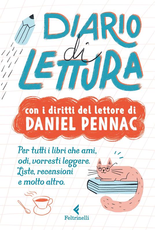 Diario di lettura. Con i diritti del lettore di Daniel Pennac - Daniel Pennac - copertina