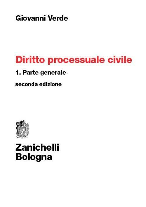 Diritto processuale civile. Vol. 1 - Giovanni Verde - copertina