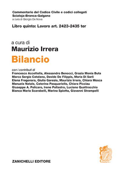 Art. 2423-2435 ter. Bilancio - copertina