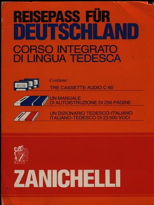 Reisepass für Deutschland. Corso integrato di lingua tedesca. Con un dizionario essenziale. Con 3 audiocassette - 3