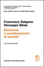 Direzione e coordinamento di società. Art. 2497-2497 septies