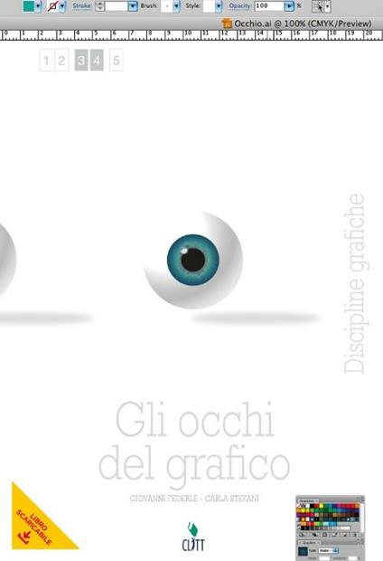 Gli occhi del grafico. Discipline grafiche. Per le Scuole superiori. Con e-book. Con espansione online - Giovanni Federle,Carla Stefani - copertina