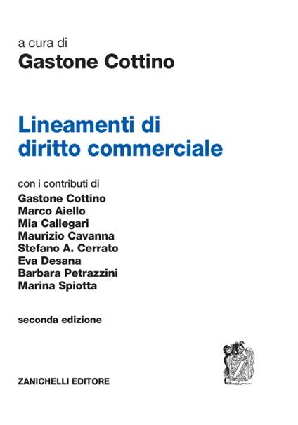 Lineamenti di diritto commerciale - copertina