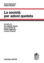 La società per azioni quotata