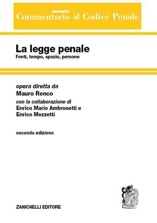  Commentario sistematico al codice penale -  Mauro Ronco - copertina