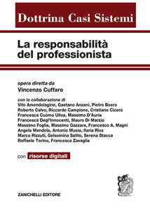 Image of La responsabilità del professionista. Con aggiornamento online