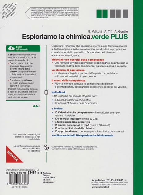  Esploriamo la chimica.verde plus. Con espansione online - 2