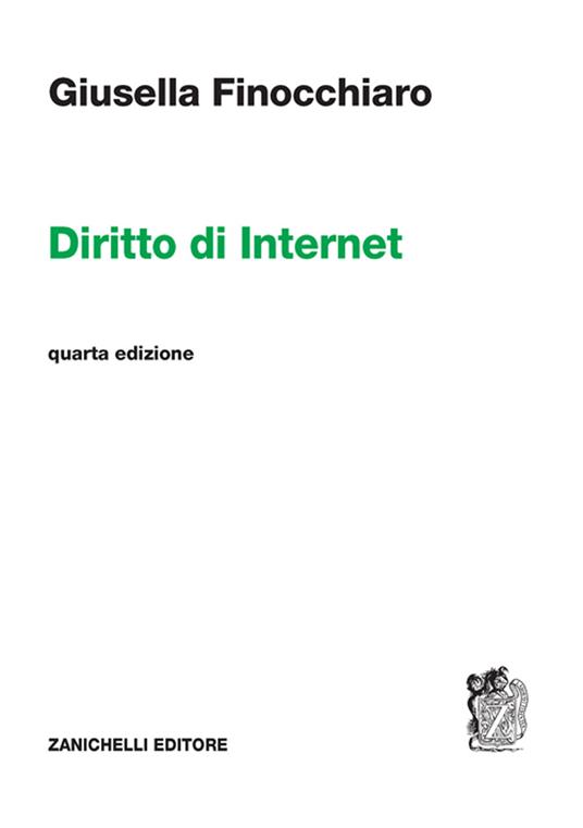 Diritto di Internet - Giusella Finocchiaro - copertina