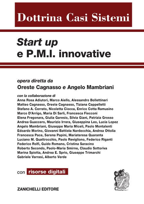 Start up e P.M.I. innovative. Con e-book - copertina