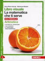 Libro visuale la matematica che ti serve. Aritmetica 2-Geometria 2. Per la Scuola media. Con e-book. Con espansione online