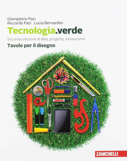  Tecnologia.verde. Tecnologia. Disegno, Laboratorio e Coding. Tavole per il disegno. Con e-book - 2