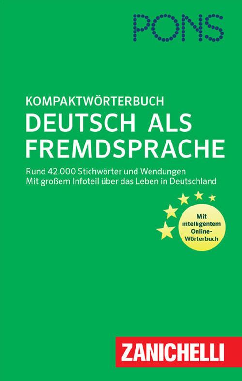 PONS. Kompaktwörterbuch. Deutsch als Fremdsprache - copertina