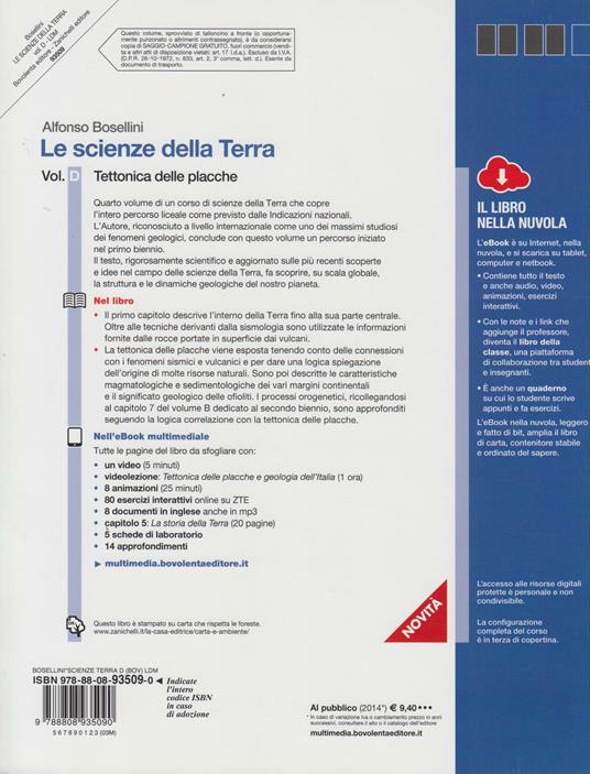 Le scienze della terra. Vol. D: Tettonica delle placche. Per le Scuole  superiori. Con e-book. Con espansione online