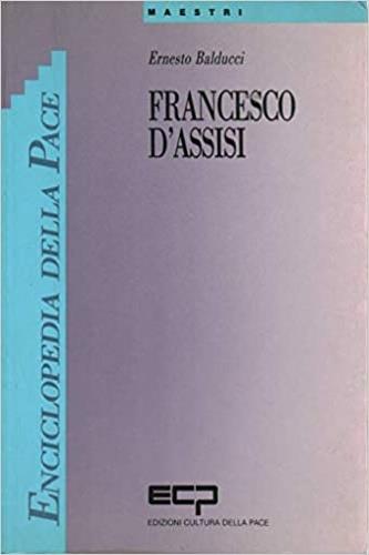  Francesco d'Assisi -  Ernesto Balducci - copertina